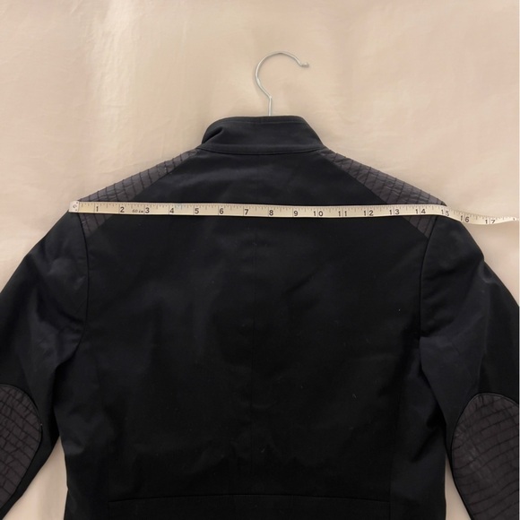 Rag & Bone Full Zip Mock Neck Utility Jacket Black Size 0​​ - Picture 16 of 16